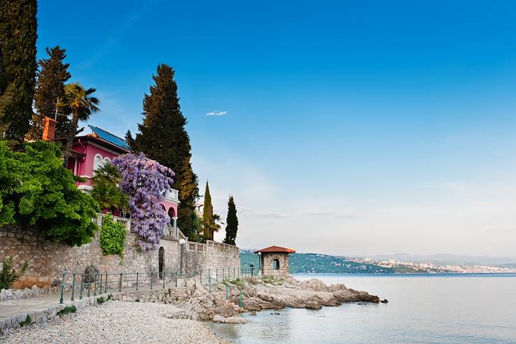 View of the Adriatic - Opatija - Croatia