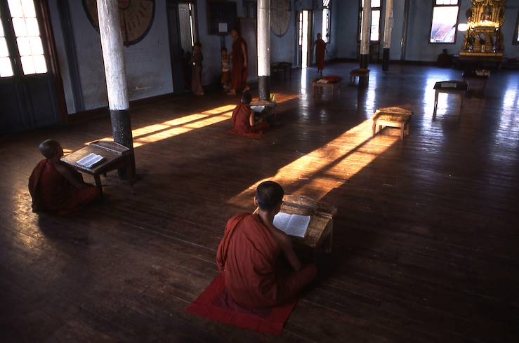 Monks in Myanmar