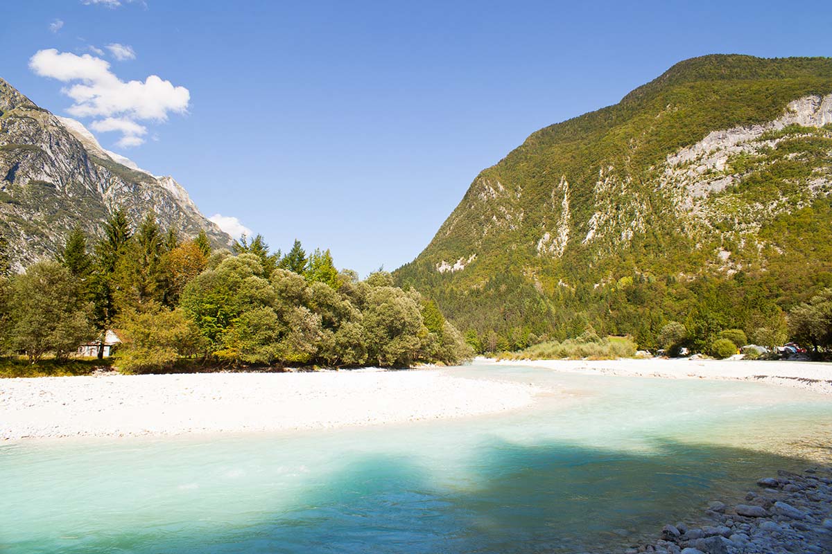 River and mountains - Slovenia