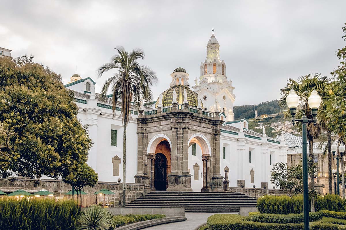 The Metropolitan Cathedral of Quito - Ecuador