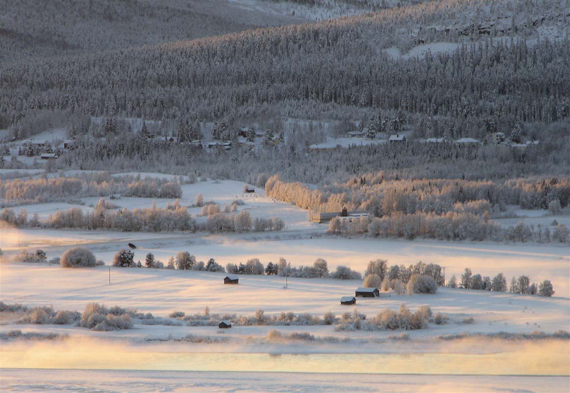 Snow landscape - Lapland - Finland