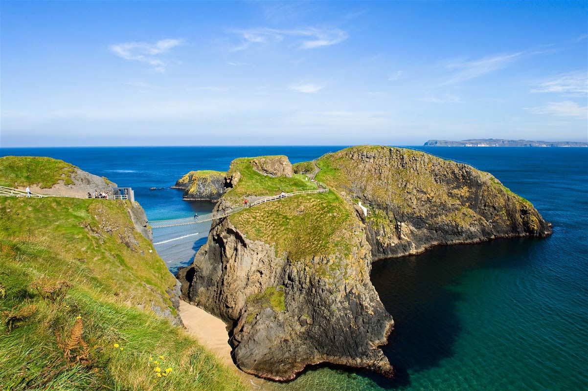 Carrick-a-Rede Bridge - Antrim- Irlande