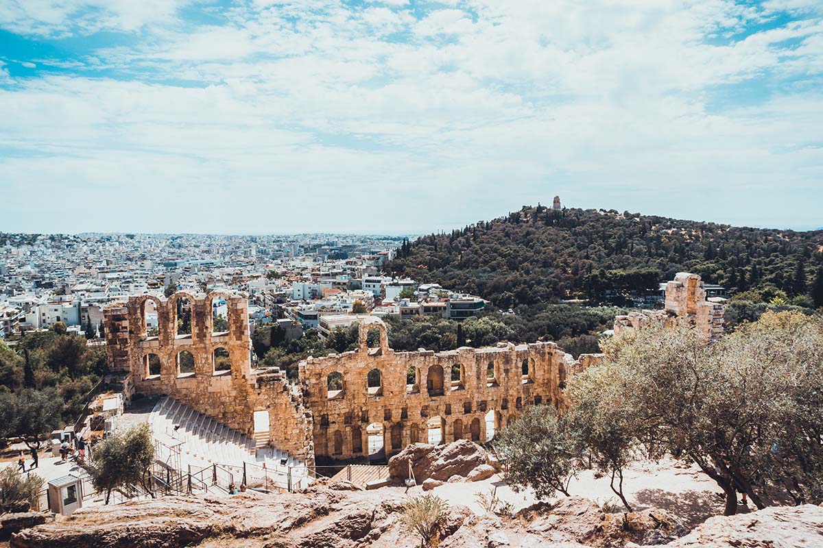 Theater of Herodes Atticus - Athens - Greece