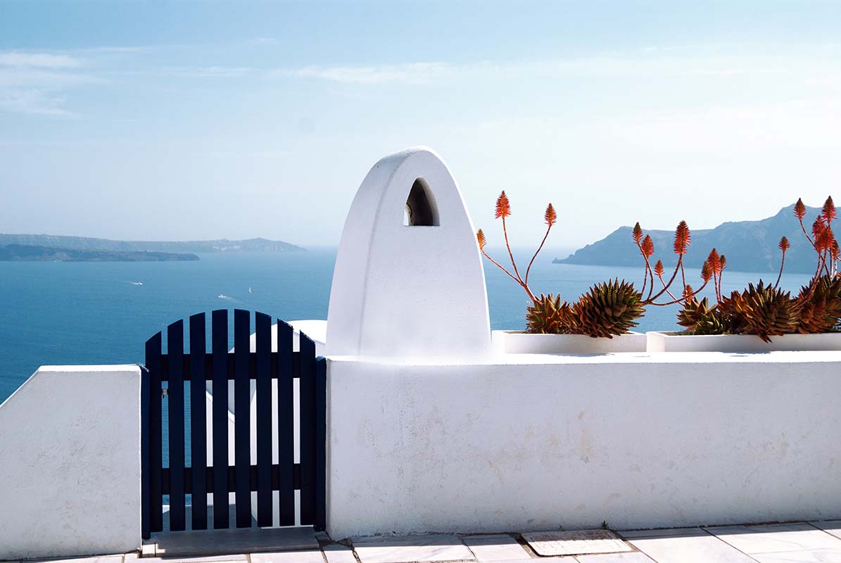 In front of the sea - Santorini - Greece