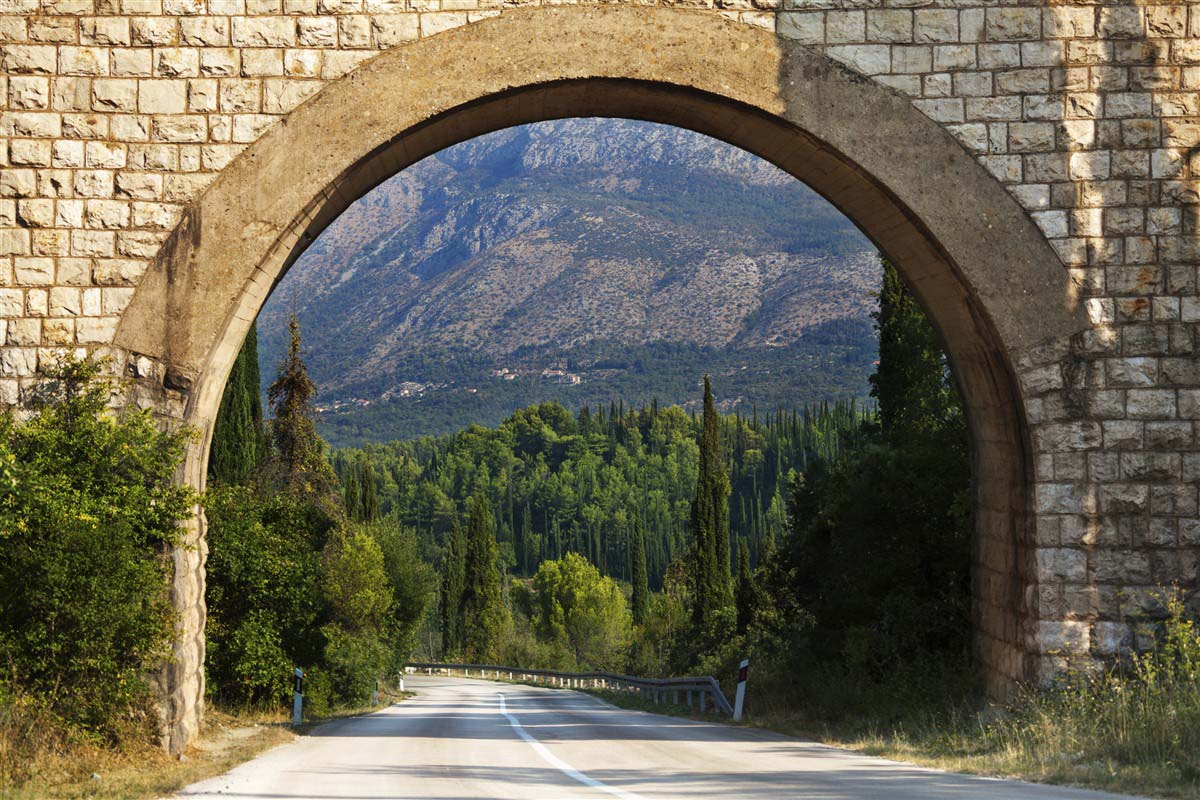 Road in Croatia