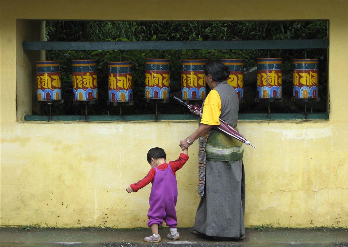 Prayer wheel - India