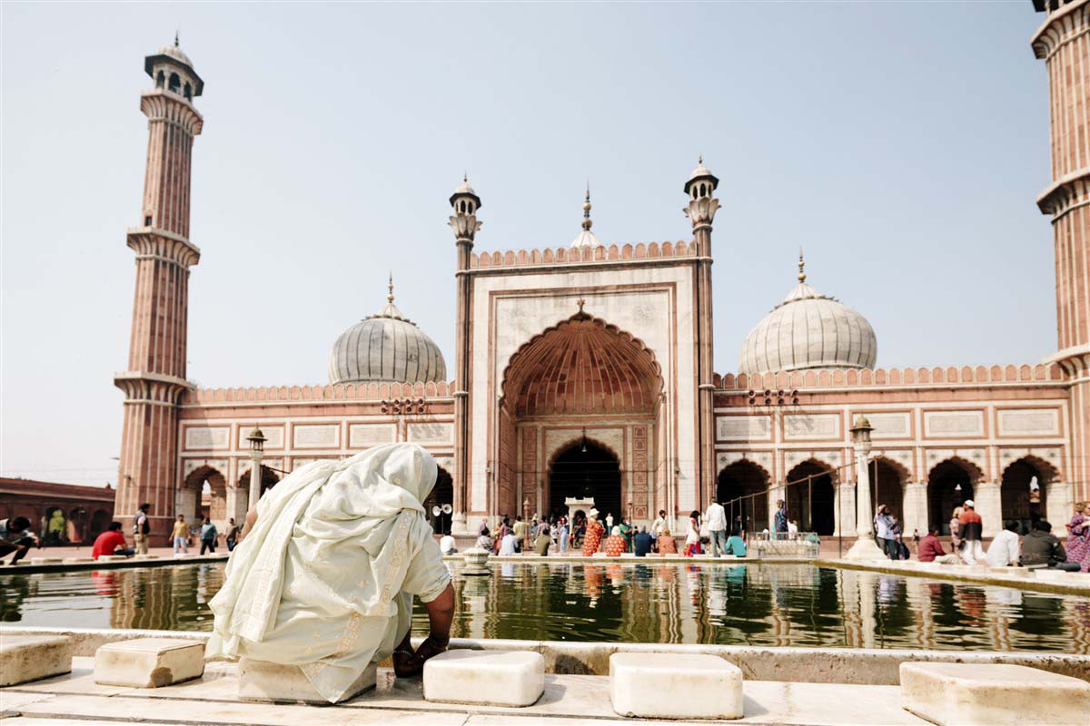 Mosquée Jama Masjid - Delhi - Inde