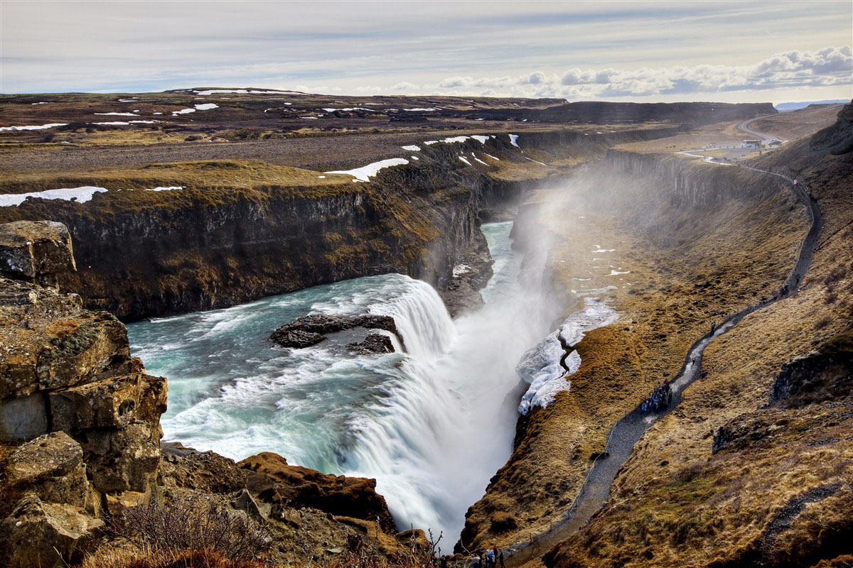 Gullfoss waterfall - Iceland