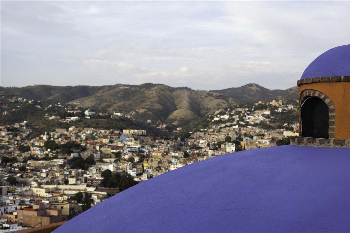 City and mountain - Mexico