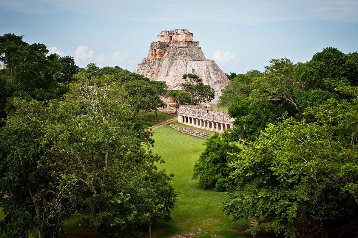 Pyramid of the Magician - Mexico
