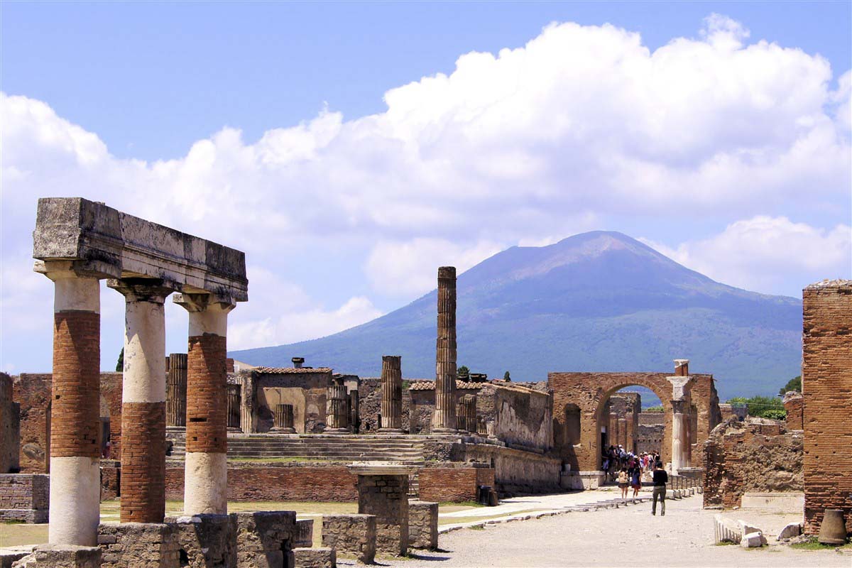Forum at Pompeii - Italy