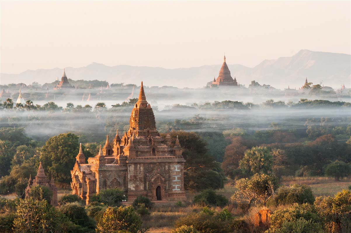 Pagode Shwesandaw - Pagan - Myanmar