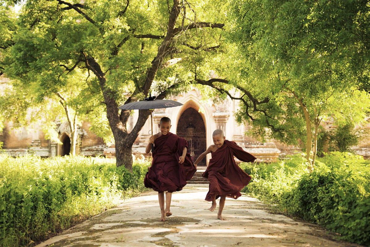 Young Monks - Myanmar