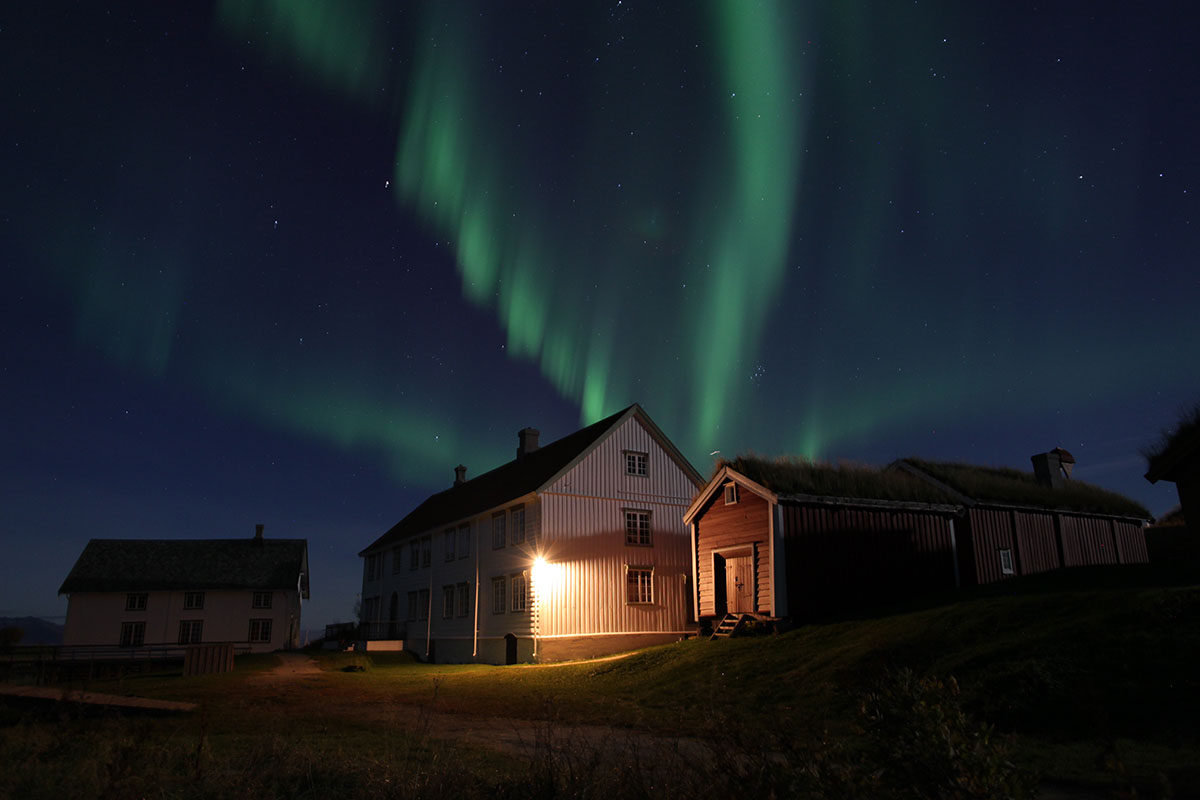 Northen Lights at Bodoe - Lofoten - Norway
