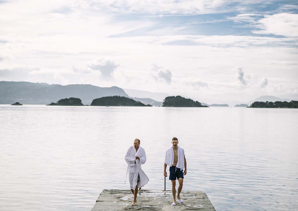 Cold water swimming - Norway