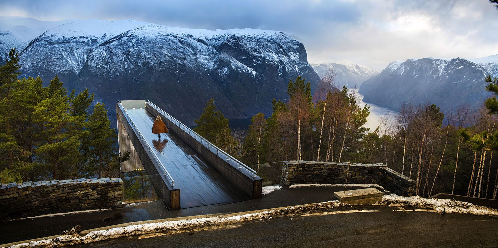 Flåm Station point of view - Norway