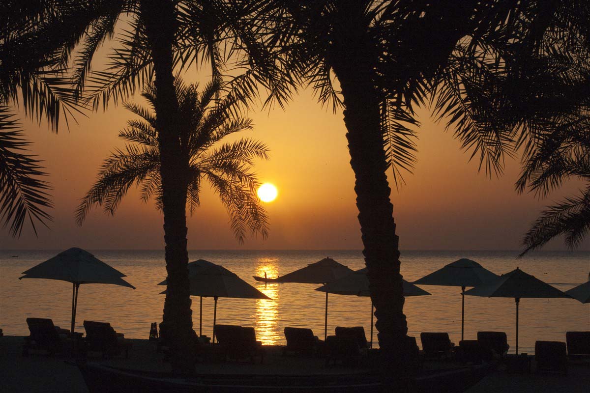 Sunset on the sea - Oman