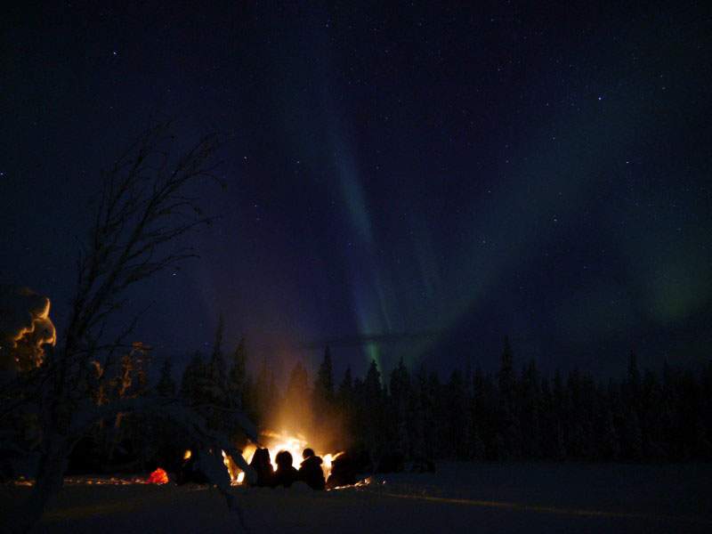 Fire camp - Sweden