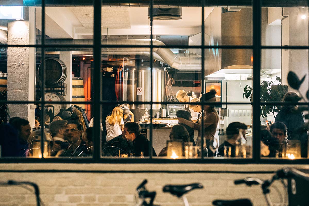 Coffee shop in Denmark