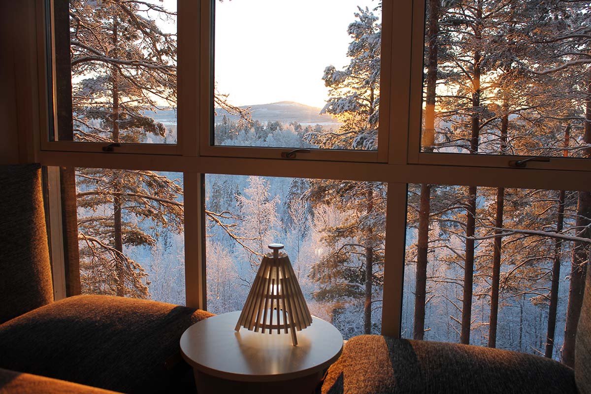 Tree Hotel room - Sweden