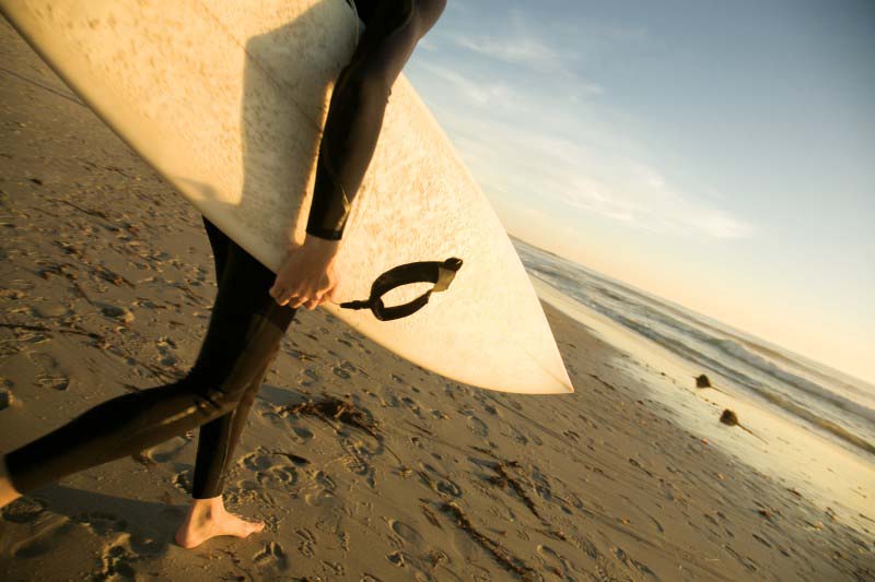 Surfing in San Diego - United States
