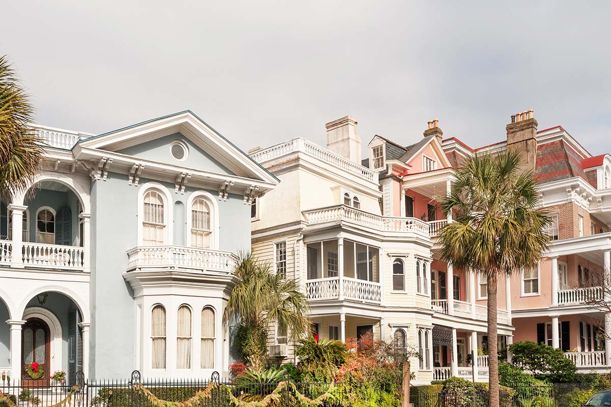 Charleston old house - United States