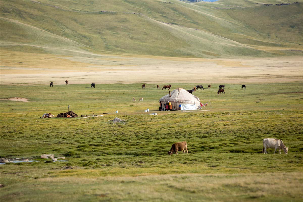 Yurt in Kyrgyzstan