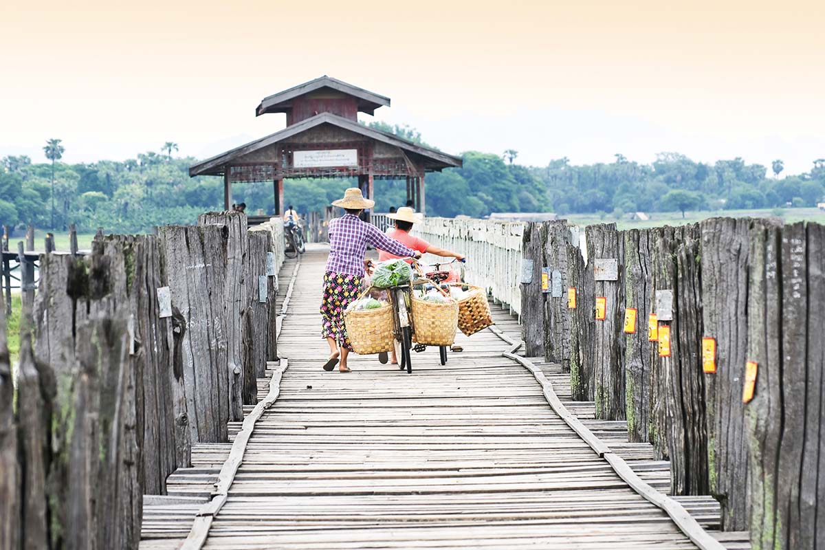 U Bein Bridge - Myanmar