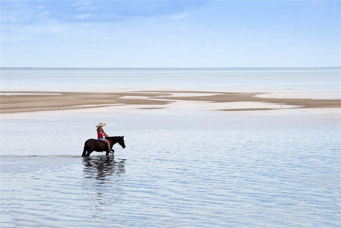 Horse riding on the beach - South Africa