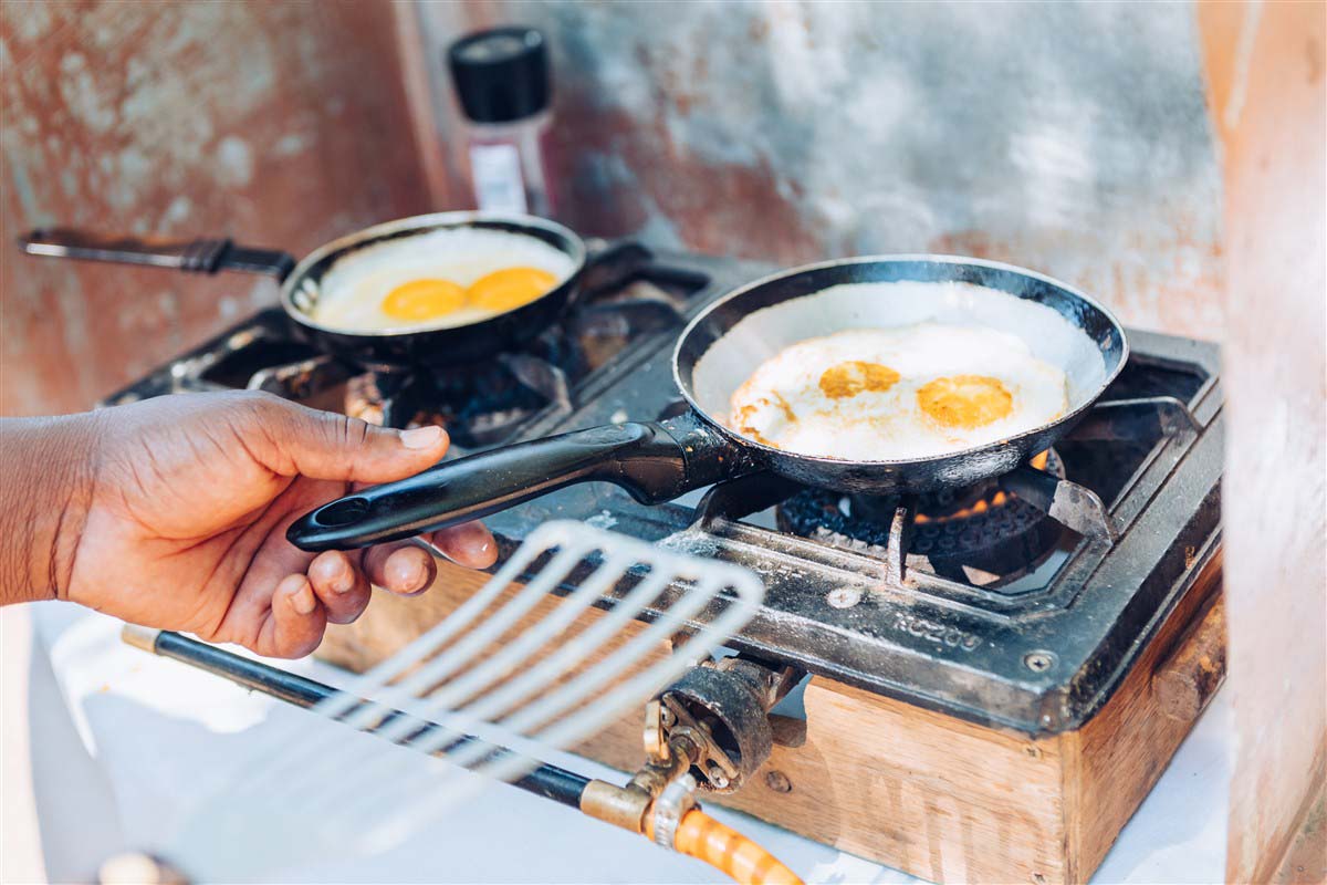 Safari breakfast - South Africa