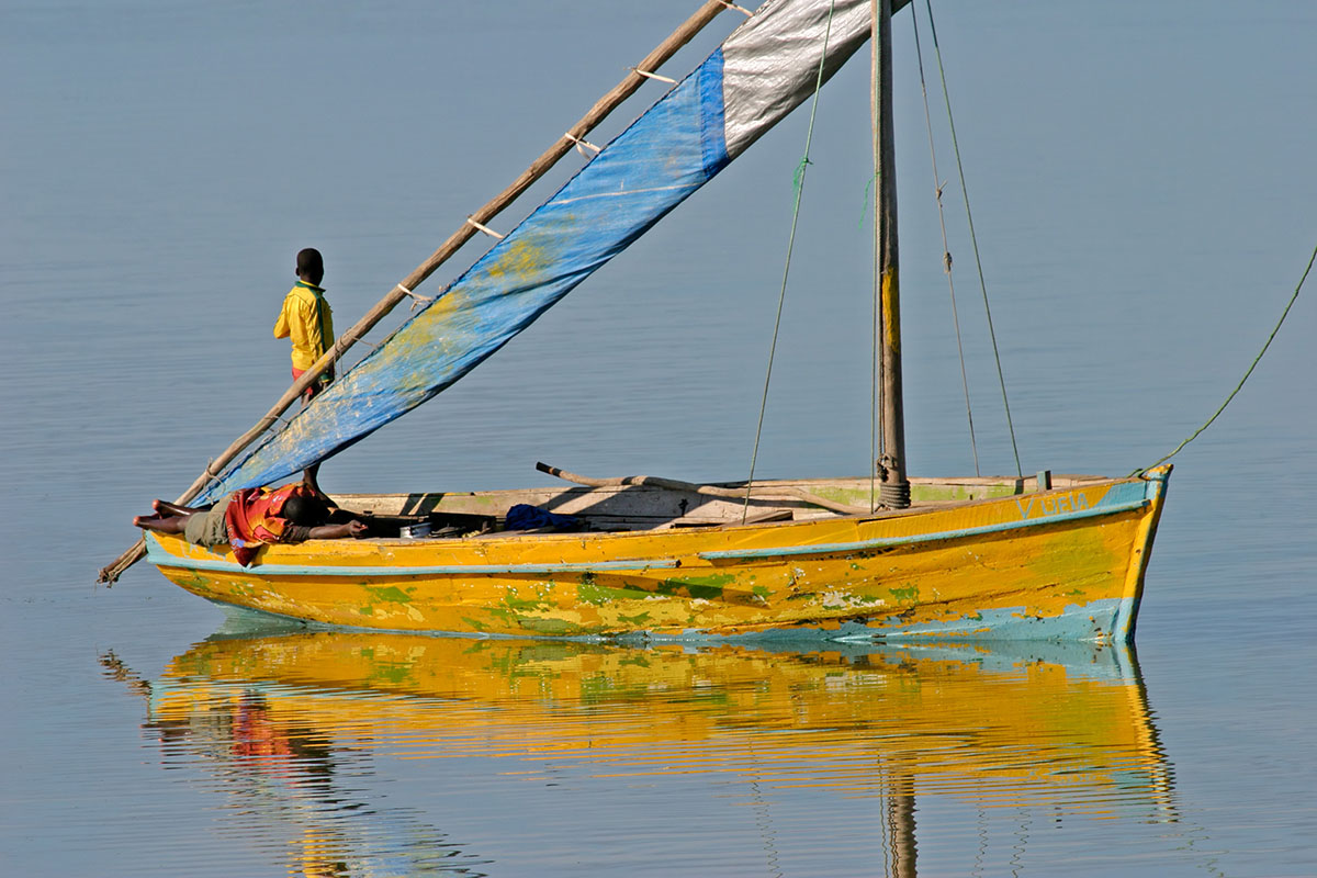 Boat on the sea - South Africa