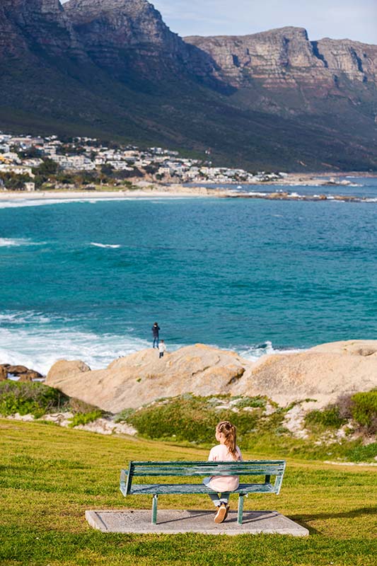 Sea and Moutain in South Africa