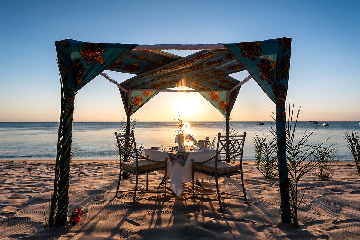 Cocktails on te beach - South Africa