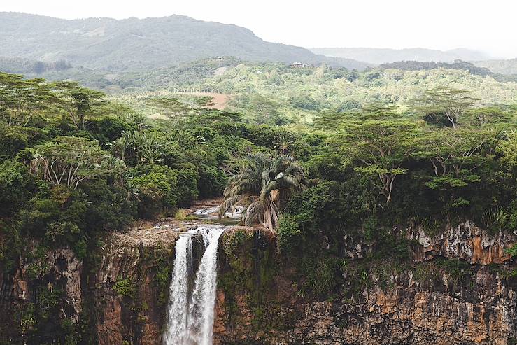 Waterfall in Mauritius