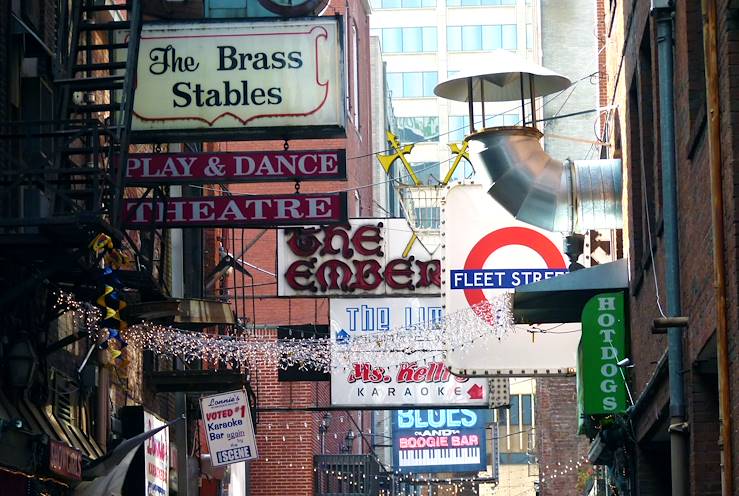 Printers Alley - Nashville - Tennessee - United States