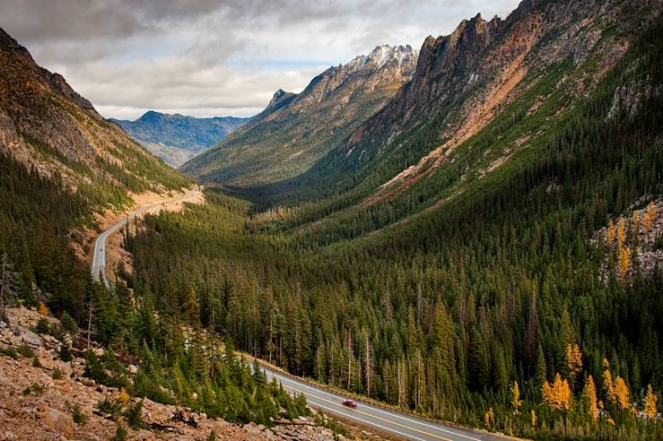 Highway 20 - Parc national des North Cascades - Etats-Unis