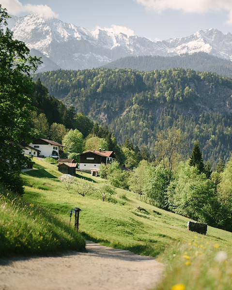 Itinerary Garmisch-Partenkirchen – Innsbruck – Alpbach – Salzburg